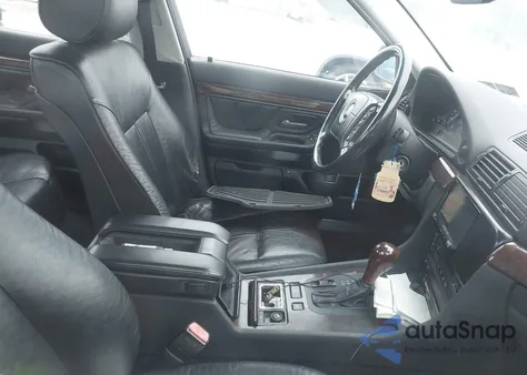 2000 BMW 740Ia from USA, damaged, VIN WBAGG8343YDN80997